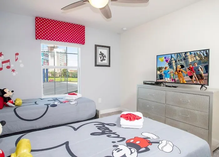 Ravishing Four Bd W/ Pool Close To Disney 4947